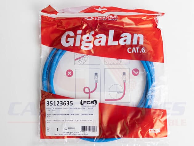 FKW-35123635 FURUKAWA PATCH CORD RJ45 U/UTP LSZH CAT.6 GIGA 2MTAZUL - Image 3