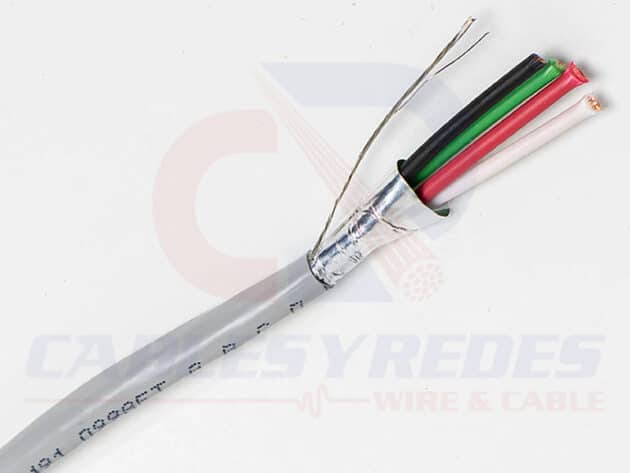 GEN-22241009 GENESIS SECURITY/ALARM SHIELDED 4COND 14AWG CMR/CL2R