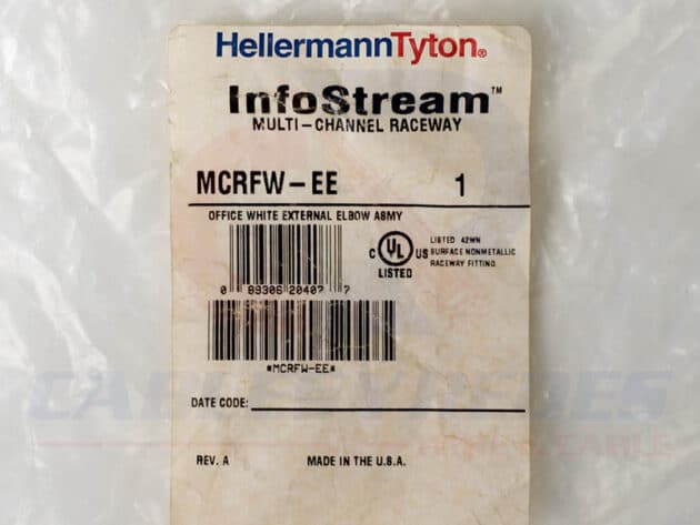 HTN-MCRFW-EE HELLERMANNTYTON ESQUINERO EXTERNO INFOSTREAM BLANCO OFICINA - Image 4