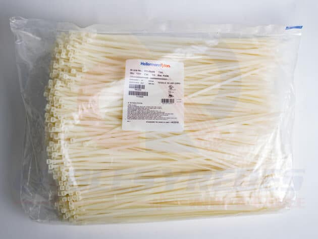 HTN-T50L9M4 HELLERMANNTYTON CINTILLO 15.35" X 0.18" NATURAL PK/1000 PZS. - Image 2