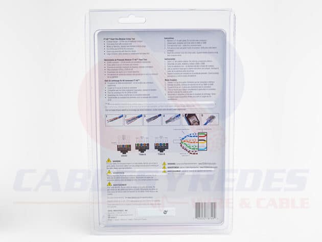 IDEAL-30-495 IDEAL CRIMPEADORA PARA PLUG RJ45 FEED THRU - Image 3