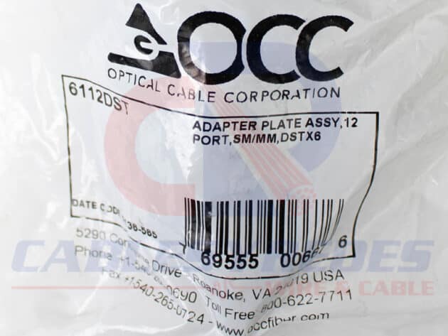 OCC-6112DST OCC FIBER PLACA ASSY CON 12 COPLES ST MONOMODO/MULTIMODO(6 COPLES DUPLEX) - Image 4