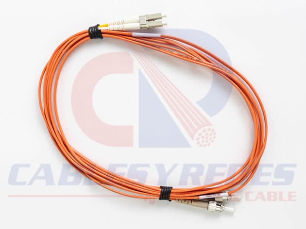 OCC-D6LC-ST-3M OCC FIBER JUMPER FIBRA OPTICA DUPLEX OM1 62.5/125 LC-ST3MTS. - Image 2