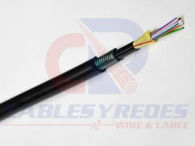 OCC-DX012DSLX9KAA2 OCC FIBER FIBRA OPTICA SM 8.3/125 12HILOS ARMADA ACERO CORRUGADO - Image 2
