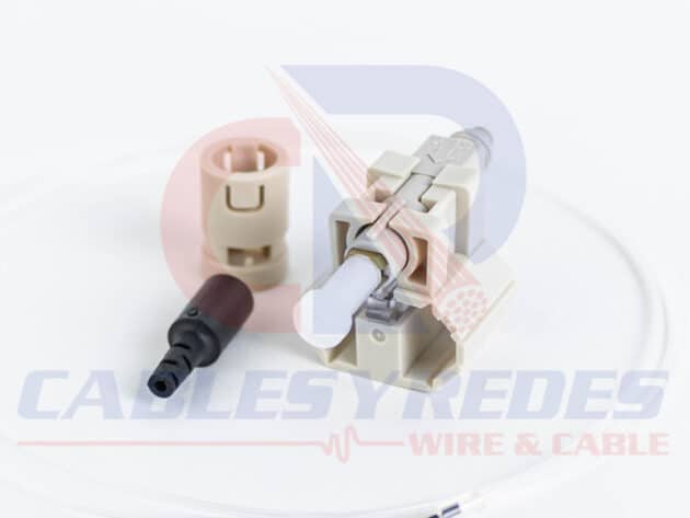 OCC-FXC-ST6 OCC FIBER CONECTOR FIBRA OPTICA ST PREPULIDO 62.5 MICRAS