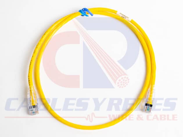 OCC-PC5EB03BY OCC FIBER PATCH CORD RJ45 CAT.5E 3FT AMARILLO - Image 2