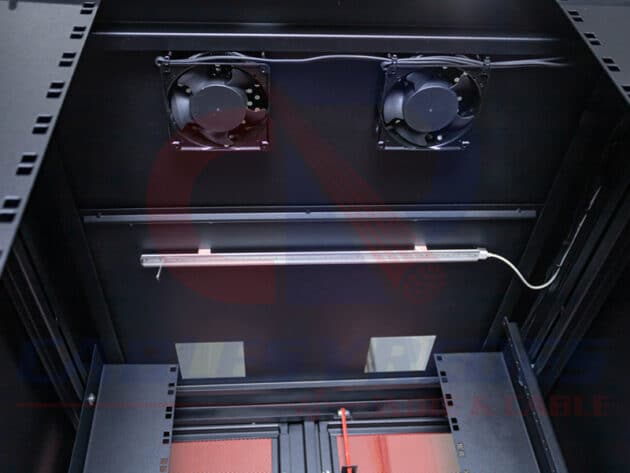R&C-G027-RED RACKS&CABS GABINETE DE PISO TI PREMIUM EQUIPADO 42UR H2150 W830 D930UR - Image 4