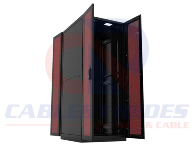 R&C-G027-RED RACKS&CABS GABINETE DE PISO TI PREMIUM EQUIPADO 42UR H2150 W830 D930UR