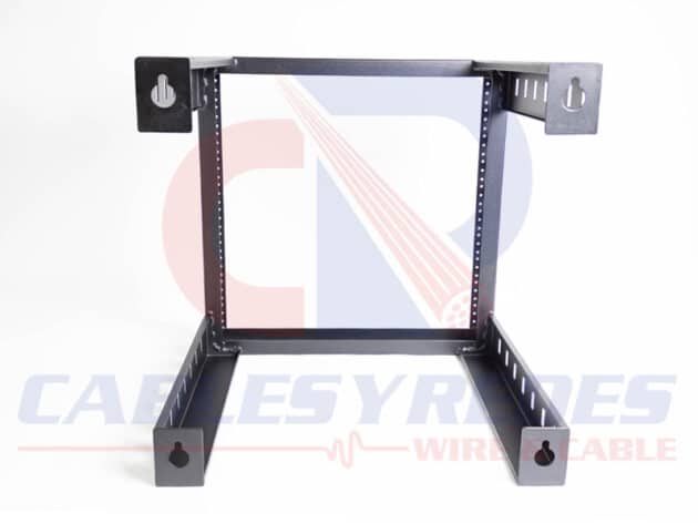 R&C-R026-BK RACKS&CABS RACK DE PARED (ACERO) 19"X10URX18.5" PROFUNDIDAD NEGRO - Image 3