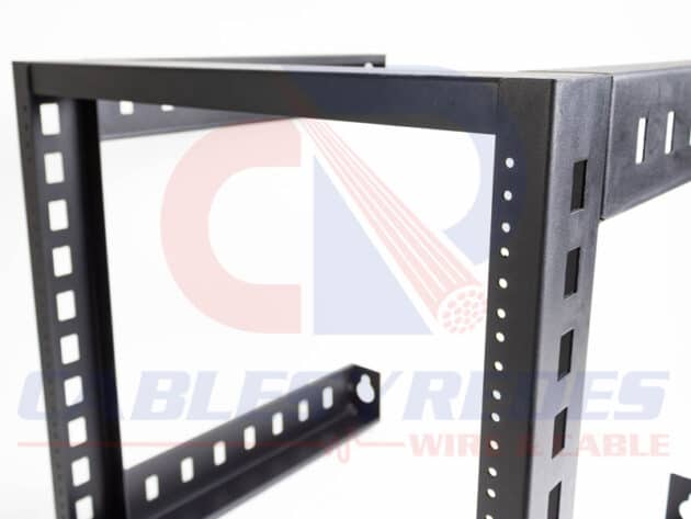 R&C-R026-BK RACKS&CABS RACK DE PARED (ACERO) 19"X10URX18.5" PROFUNDIDAD NEGRO - Image 4