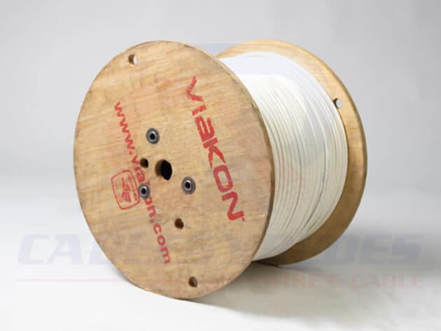 VIAK-RG59-SD38 VIAKON COAXIAL RG59/U 20AWG MALLA CU80% PVC BLANCO CARR/500MTS. - Image 2