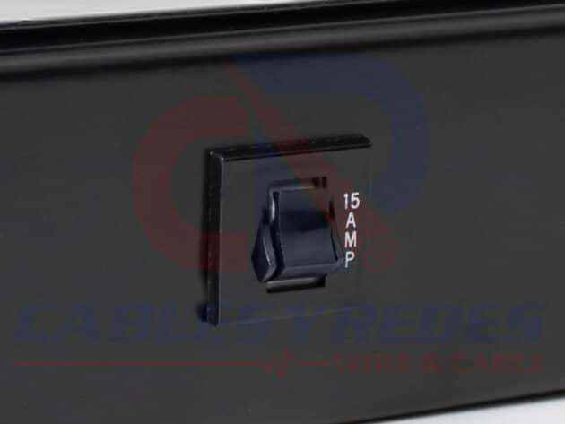 R&C-B004-BK RACKS&CABS BARRA 12 CONTACTOS HORIZONTAL 19" 1URNEGRO - Image 4