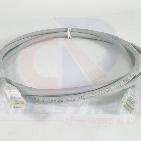FKW-35123243 Lightera Patch Cord Gigalan Green U/UTP LSZH Cat.6 2Mt gris