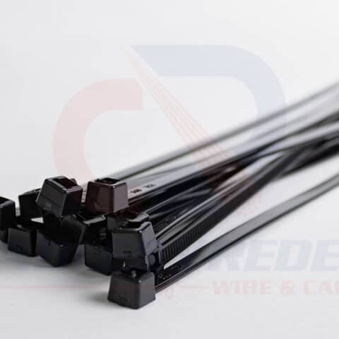 HTN-T50I0UVM4 Hellermanntyton Cintillo 11.8"X0.18" 50Lbs Negro Pa66Uv Pk/1000Pzs.