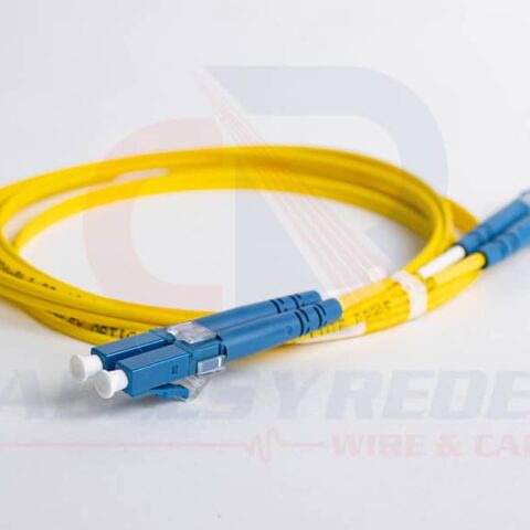 FKW-33001079 Patch Cord Optico Duplex Conectorizado SM G-652D LC-UPC/LC-UPC 1.5m - COG - Amarillo (A - B)